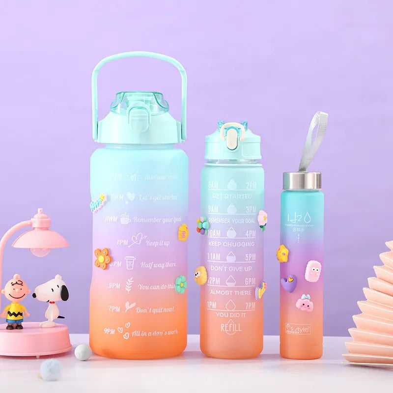 Cute Rainbow Water Bottles