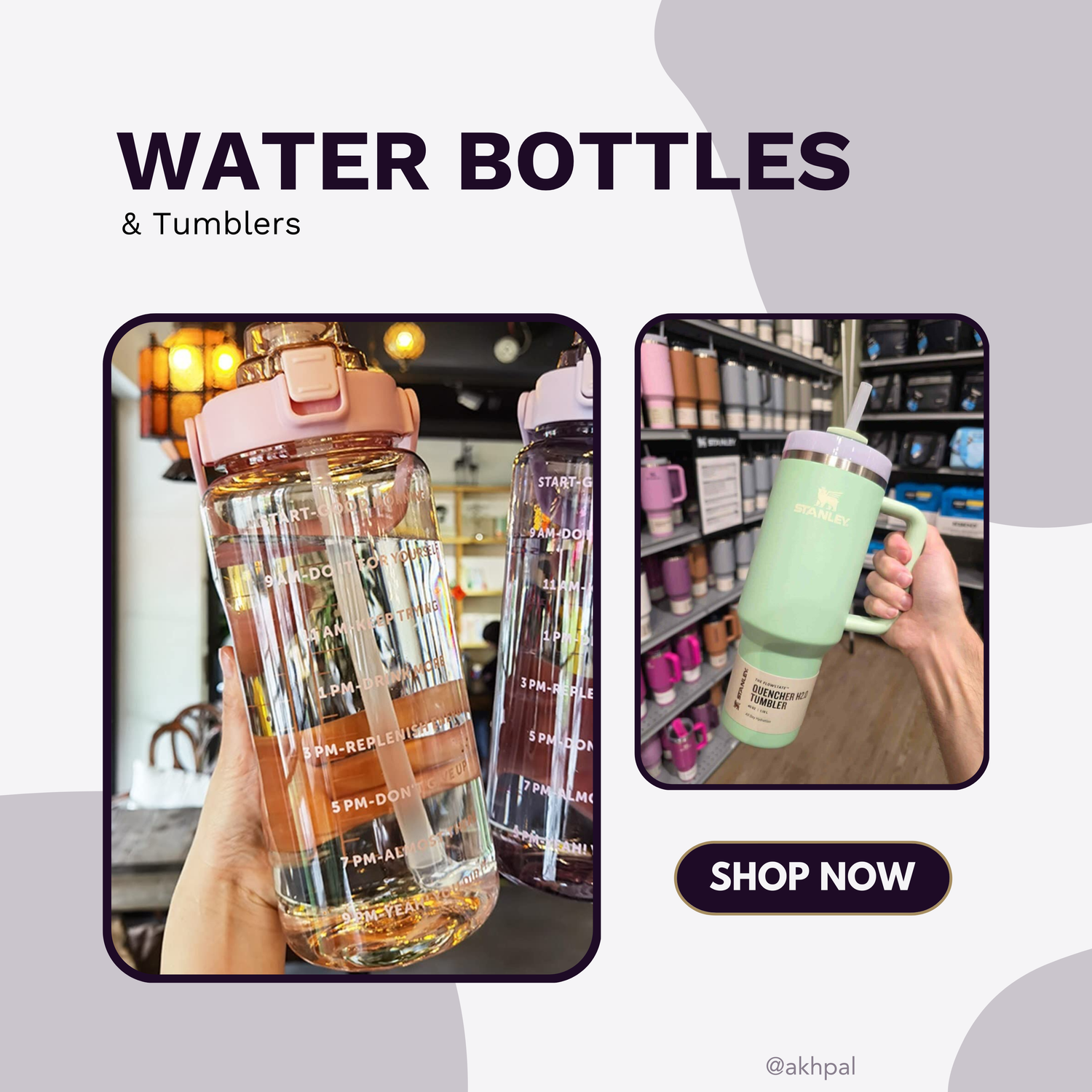 Water Bottles & Tumblers