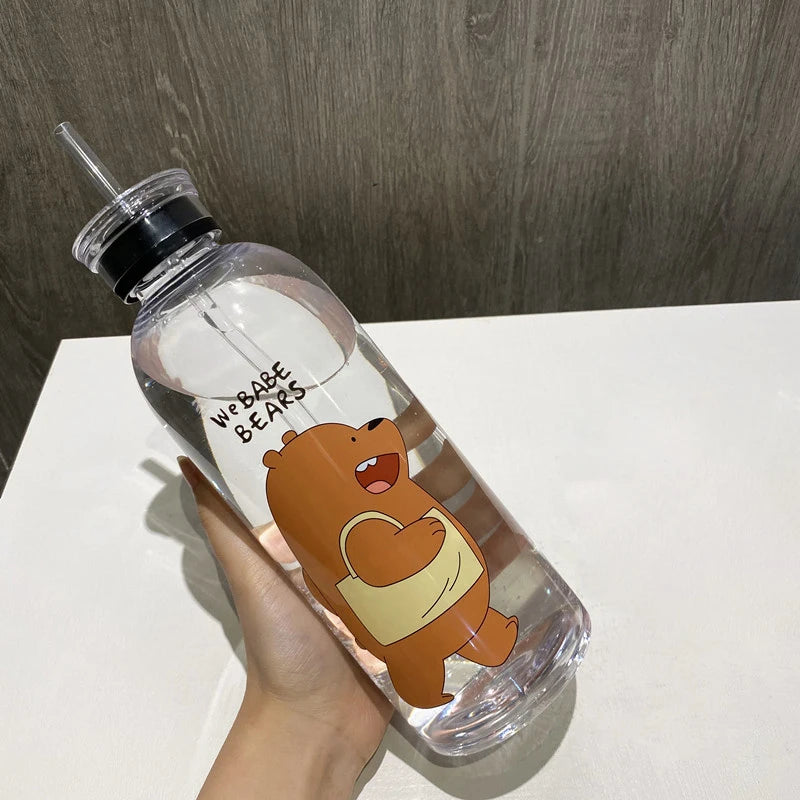 Cute Panda Water Bottle