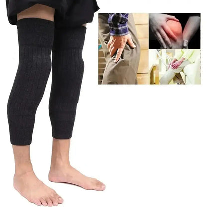 Hight Quality Cashmere Wool Knee Brace Pads KneeCap Protector Leg Warmers