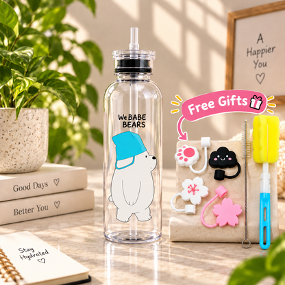 Cute Panda Water Bottle