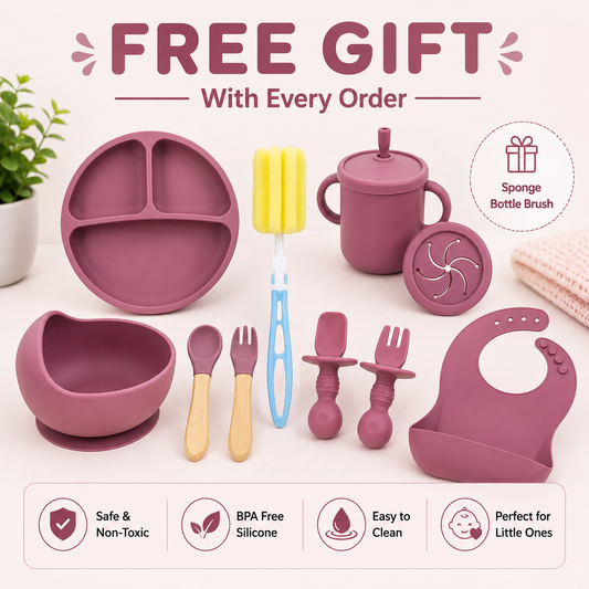 9 PCS Baby Feeding Set