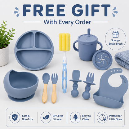 9 PCS Baby Feeding Set