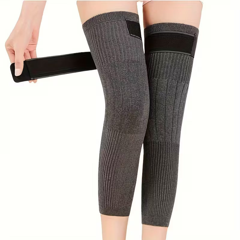 Hight Quality Cashmere Wool Knee Brace Pads KneeCap Protector Leg Warmers