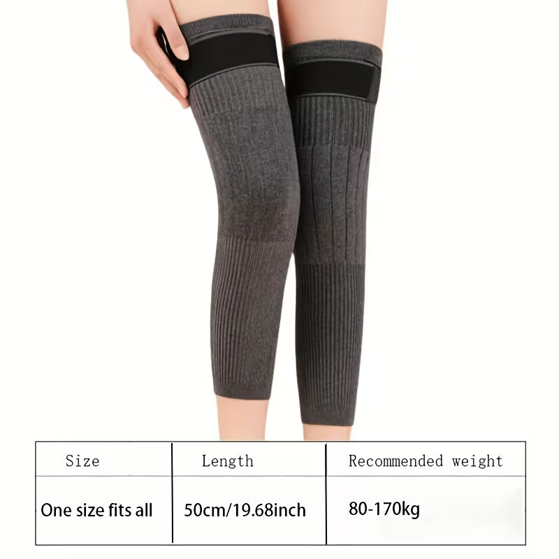 Hight Quality Cashmere Wool Knee Brace Pads KneeCap Protector Leg Warmers
