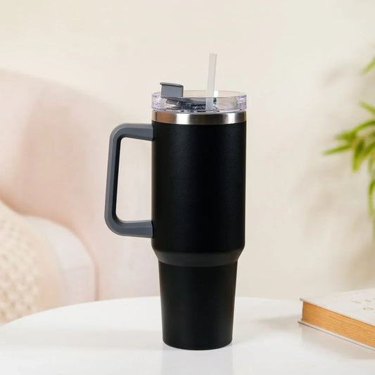 1200 ml Tumbler with Handle Straw
