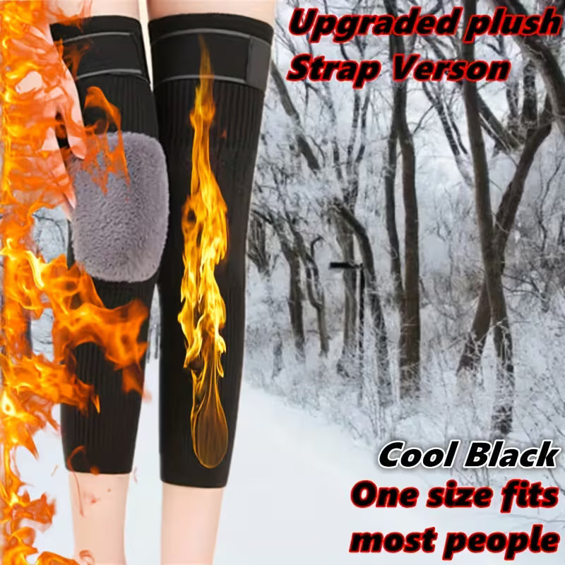 Hight Quality Cashmere Wool Knee Brace Pads KneeCap Protector Leg Warmers