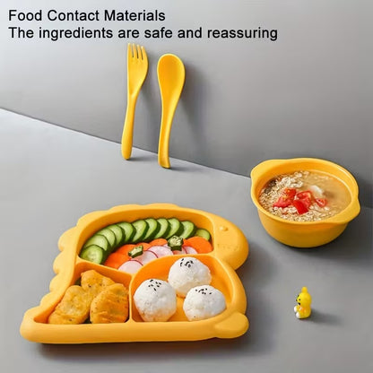 4PCS Cartoon Dinner Set