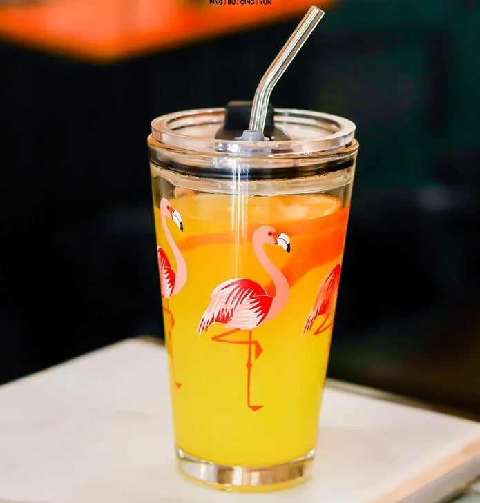 500ml Glass Coffee Cup